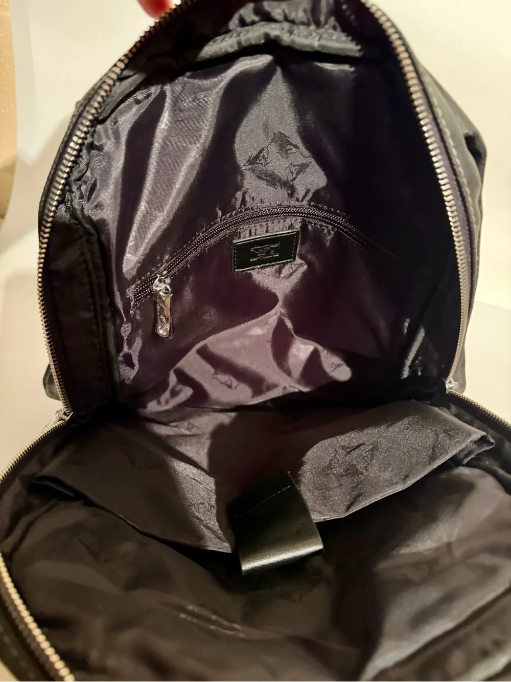 Septwolves Genuine Leather Waterproof Backpack 22x12x6